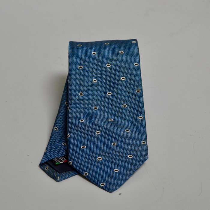 Cravatta fantasia - Celeste