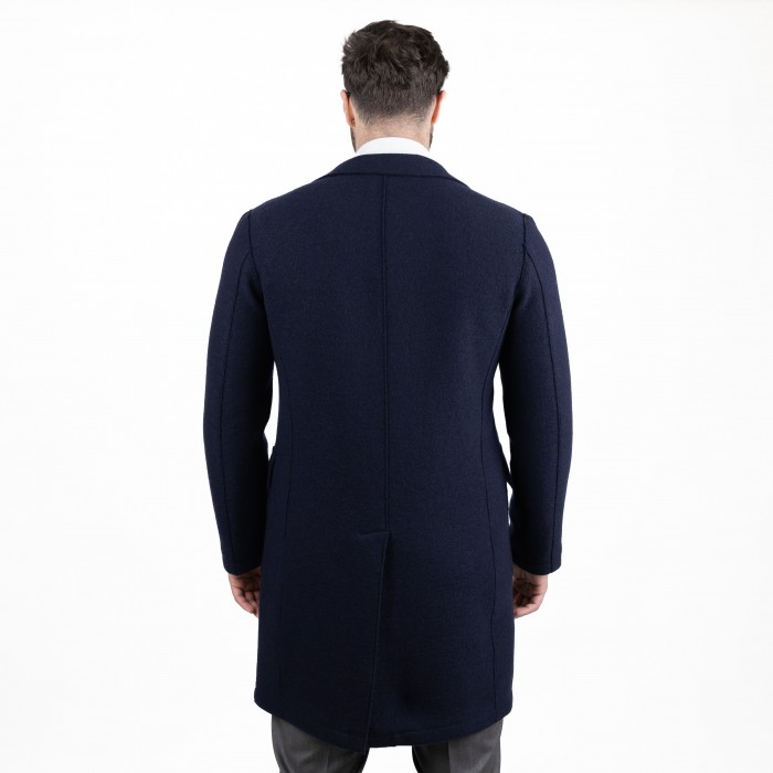 Cappotto monopetto Eleventy in lana -...