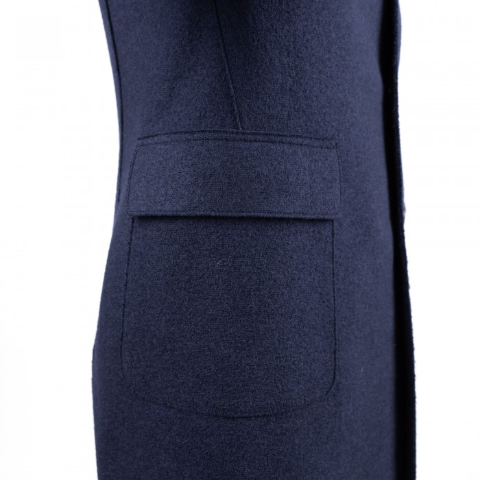 Cappotto monopetto Eleventy in lana -...