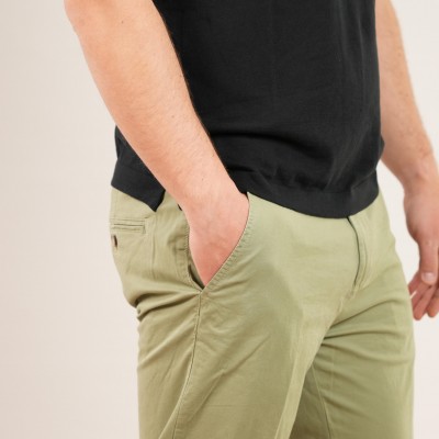 Pantalone in cotone chino -... 2