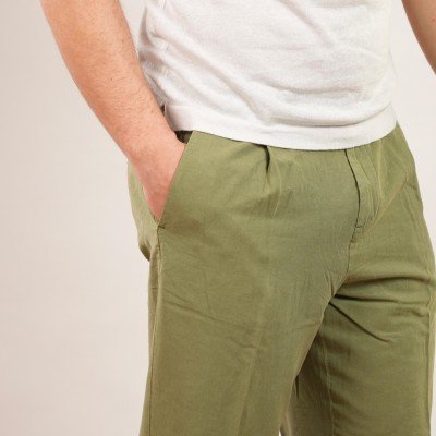 Pantalone chino in lino e... 2