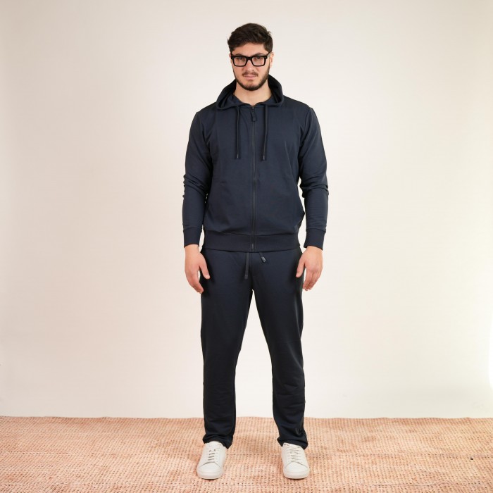 Pantalone di tuta in cotone - Blu