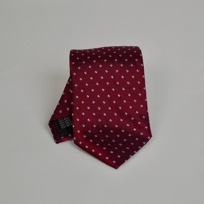 Cravatta rossa fantasia