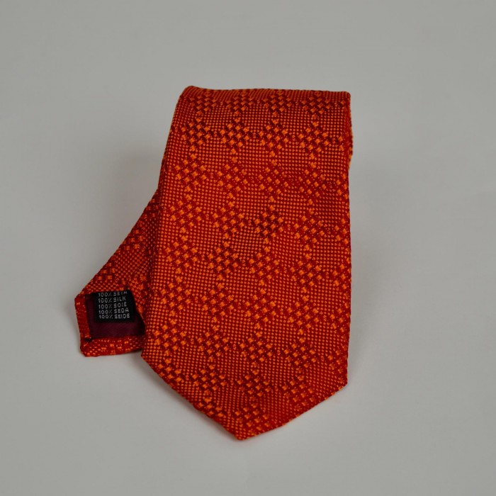 Cravatta fantasia - Arancione