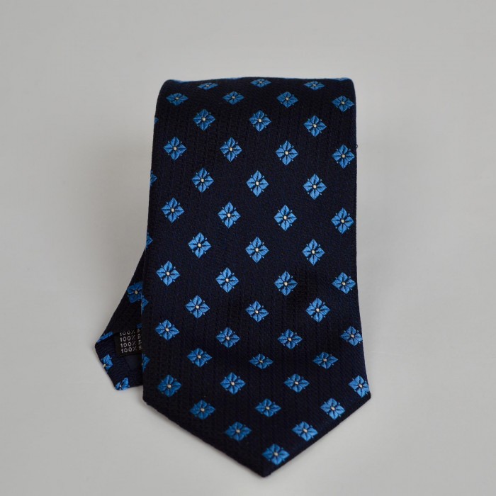 Cravatta fantasia - Blu