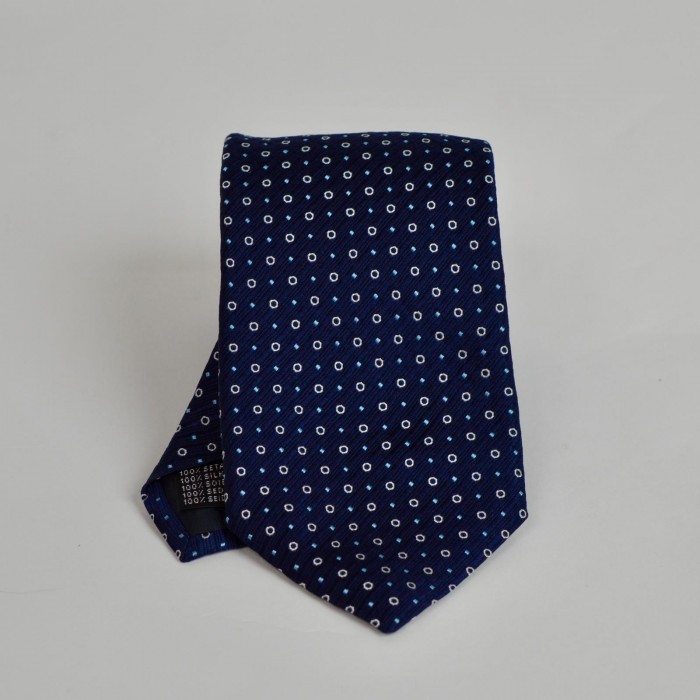 Cravatta fantasia - Blu