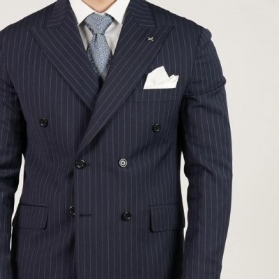 Abito doppio petto gessato... 2