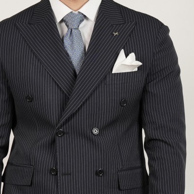 Abito doppio petto gessato... 2