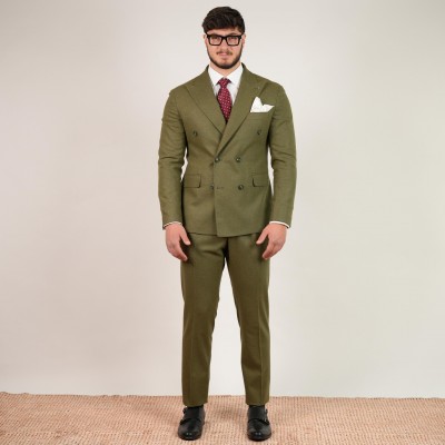Abito doppio petto - Verde