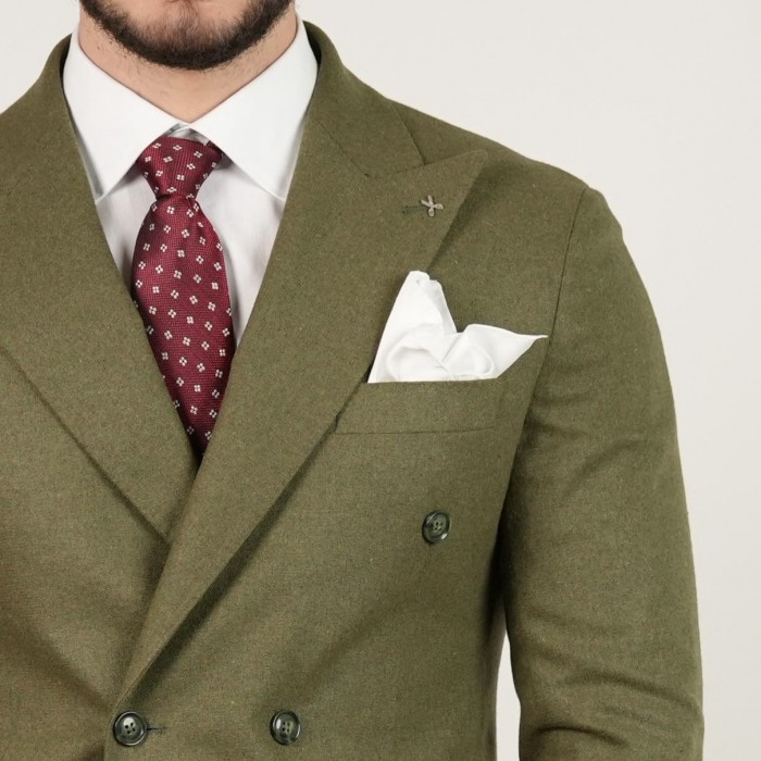 Abito doppio petto - Verde