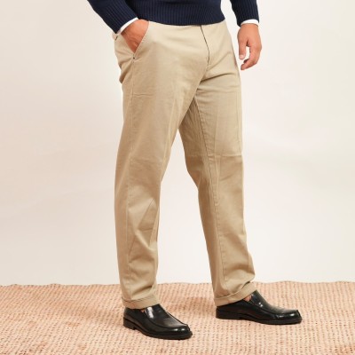 Pantalone in cotone chino - Beige 2
