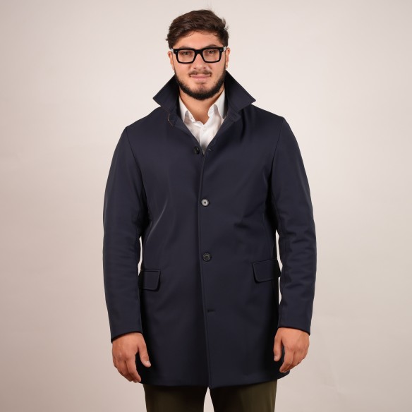 Trench impermeabile - Blu
